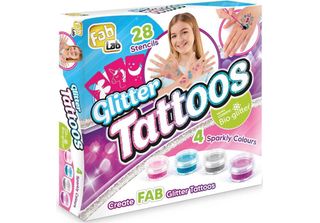 Set Di Tatuaggi Glitterati Per Bambini - Giocattolo Creativo Fab Lab