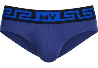 Modus Vivendi - Slip Da Uomo - Slip Classico In Lino Marine - 1X Taglia S