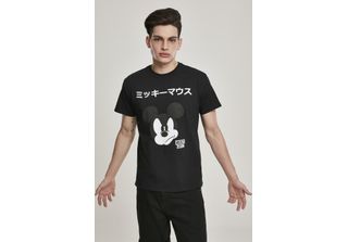 Maglietta Merchcode Mickey Japanese Tee Nero-4Xl