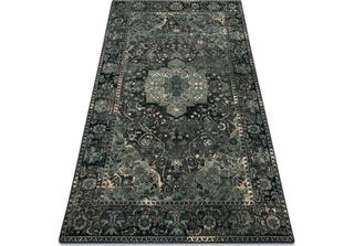 Tappeto Di Lana Polonia Dukato Ornamento Iron Verde Verde 235X350 Cm