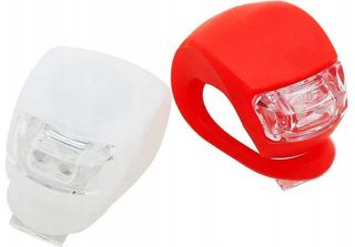 Vergionic 0088 Luce Per Bicicletta In Silicone, 2 Pezzi