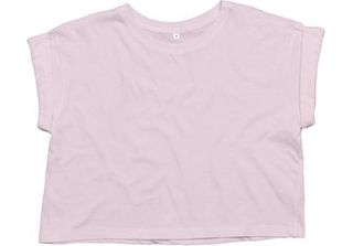 Mantis M96 | Donna Crop Top T / Drop Shoulder - Colore: Soft Pink - Taglia: M
