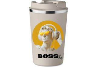 Tazza Termica Premium Con Stampa Boska Boska Donna Caffè 350 Ml KT_082