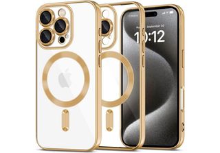 Custodia Tech-Protect Magflex Magsafe Per Iphone 16 Pro Max - Oro