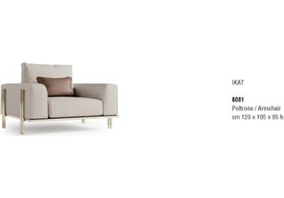 Luxury 1-Seater Sofa Classic Furniture New Armchair Sofas Sofa Classic Textile