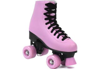 Smj Sport Ladies Classic Retro Roller Skates | ABEC7 Ball Bearing | Pink Girls …