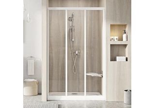 Porta Doccia Ravak ASDP3-90 198 Bianco+Trasparente 00V701R2Z1