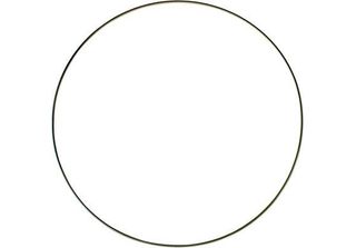 Anello In Metallo 30Cm Nero, Glorex Glorex