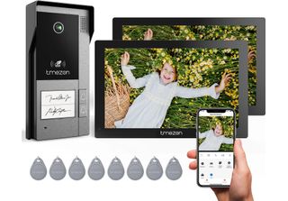 Videocitofono Wifi Tmezon, Risoluzione 1080P, Touchscreen 7", 2M1D"