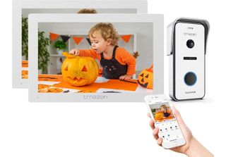 Videocitofono Tmezon, Touchscreen A Colori Da 7 Pollici, Telecamera 1080P, 2Mon…