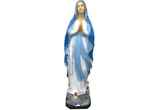 Figura Decorativa Statua Scultura 105Cm Figure Statue Sculture Santa Maria Madre