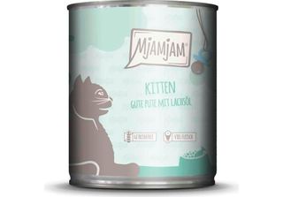 Mjamjam 800Gx6 Kitten Pute & LachsöL