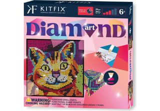 Kitfix Set Fai Da Te Diamond Art Kitten