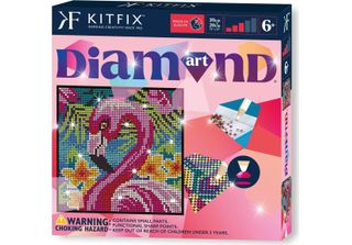 Kitfix Set Fai Da Te Diamond Art Flamingo