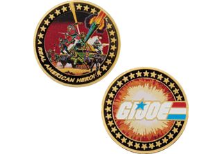 G.I. Joe SammelmüNze Un Vero Eroe Americano 60° Anniversario Placcato Oro 24K E…
