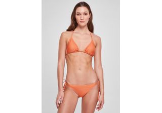 DáMské Plavky Bikiny Urban Classics Ladies Recycled Triangle Bikini Vintageoran…