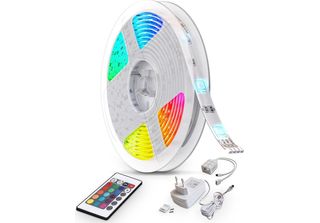 B.K.Licht Striscia Led Di 10 Metri, Nastro Luminoso Con Cambiamento Di Colore R…