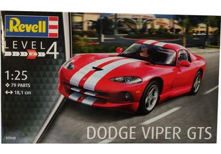 Revell 07040 Modellino Dodge Viper Gts Auto Sportiva Da Corsa, 79 Pezzi, Scala …