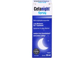 Cefanight Spray Con 1 Mg Di Melatonina Riduce Il Tempo Necessario Per Addorment…