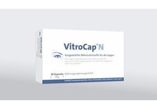 Vitrocap N, Per La Degenerazione Vitrea Degli Occhi, 30 Capsule