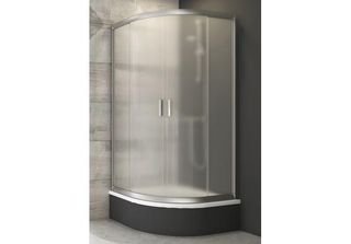 Cabina Doccia Ravak Blix BLCP4-80 Sabina Satin 175 Cm Doppia Anta 3B240U40ZG