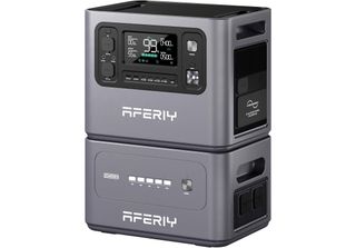 Gruppo Elettrogeno Solare Aferiy 4096Wh/2800W, Lifepo4, Carica Rapida 1,5H, Ups