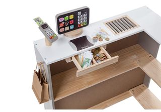 Negozio In Legno Howa Con Cassa 4754