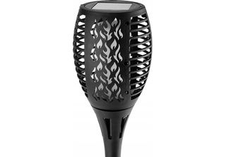 Verdenia Lampada A Energia Solare Nera 50 Cm 1 Pz.