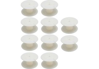 10 Pezzi Telaio Bobina Induttore Altoparlante, Plastica, Bobina Rotonda, Filo C…