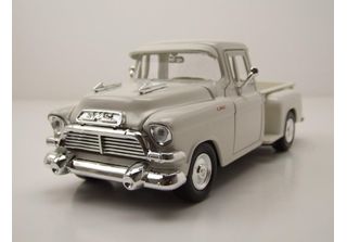 1955 Gmc Blue Chip Pickup Grau 1:24 Motormax 79382