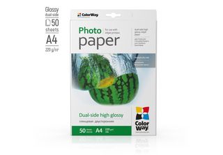 Colorway Colorway PGD220050A4 Carta Fotografica A4 Bianco Lucido