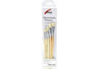 Set Di Pennelli In Setola Kreul Linea Hobby "Scuola + Tempo Libero"""