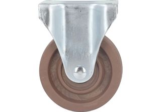 Nylon Caster 4In Fisso Piastra Caster Ruota Resistente Al Calore Per Carrello M…