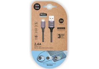 Tech One Tech TEC2022 Cavo Usb 2.0 TEC2022/ Usb Maschio - Lightning Maschio/ 2M…