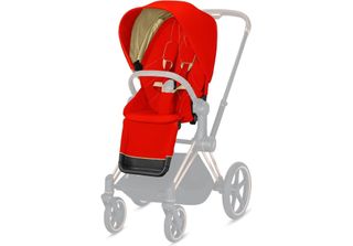 Cybex Cybex Priam Pacchetto Seggiolino Oro D'autunno | Rosso Bruciato
