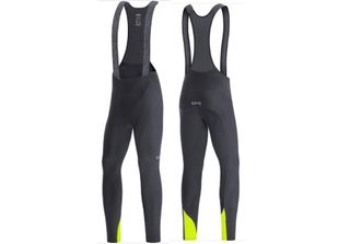 Gore Wear C3 Thermo Bib Shorts+ 9908 Nero/Giallo Neon M