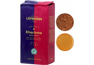Lofbergs Kharisma Dark Arabica Macinato Intensivo 250G