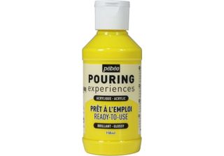 Vernice Acrilica Lucida Da Versare - Giallo - 118 Ml