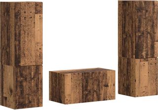 Vidaxl 3 Pezzi Altholz
