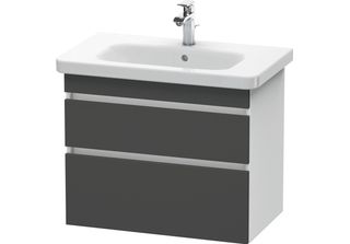 Duravit Durastyle Meuble Sous-Lavabo Suspendu 6481, 2 Tiroirs, 730Mm, Pour Dura…
