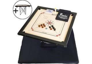 Carrom Ama-8 Mm - 12 Kg. 74X74 Cm - 82X82 Cm - Realizzato Gioco Karrom - Torneo…