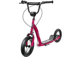 Monopattino Hypermotion Ruby 12 (Ruote Gonfiabili Da 30 Cm) - Fucsia/Viola