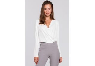 Makover Camicetta Da Donna Avalott K037 Ecru Xl