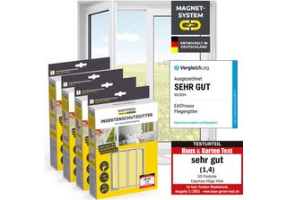 Set Di 4 Zanzariere Magnetiche Easymaxx Insect Protect, Fino A Un Massimo Di 13…