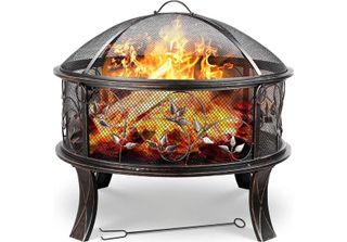 Focolare Da Esterno - 71 Cm - Focolare Con Parascintille - Focolare Da Giardino…