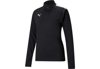 Puma Teamliga Quarter-Zip Football Shirt Donna Nero Taglia Xs