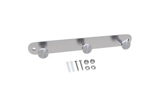 Intirilife Appendiabiti In Acciaio Inox Modello A - 3 Ganci - Appendiabiti Appe…
