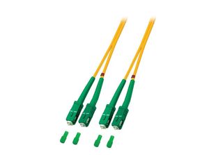 Efb O2561.5 Efb Dupl. Jumper Sc/Apc-Sc/Apc9/125,Os2,Lszh,Gelb,3.0Mm,5M