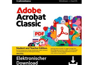 Adobe 30006873 Adobe Acrobat Classic Ste Codice Download Studenti