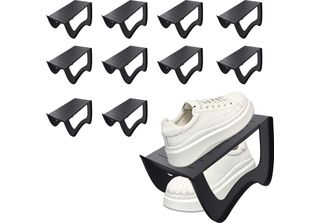 Va-Cerulean 10 Pezzi Scarpa Slot Organizzatore Antiscivolo Porta Scarpe Doppio …
